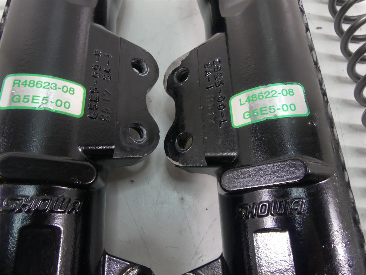 2009 Harley FXDF Dyna Fat Bob Dual Caliper Lower Fork Tubes 48622-08 48623-08 {{ shop.shopifyCountryName }} - Mototech271