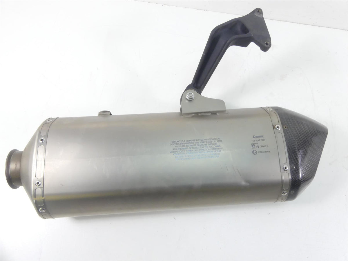 2019 KTM 1290R Super Adventure Akrapovic Exhaust Pipe Slip On Muffler M-HAF006 {{ shop.shopifyCountryName }} - Mototech271