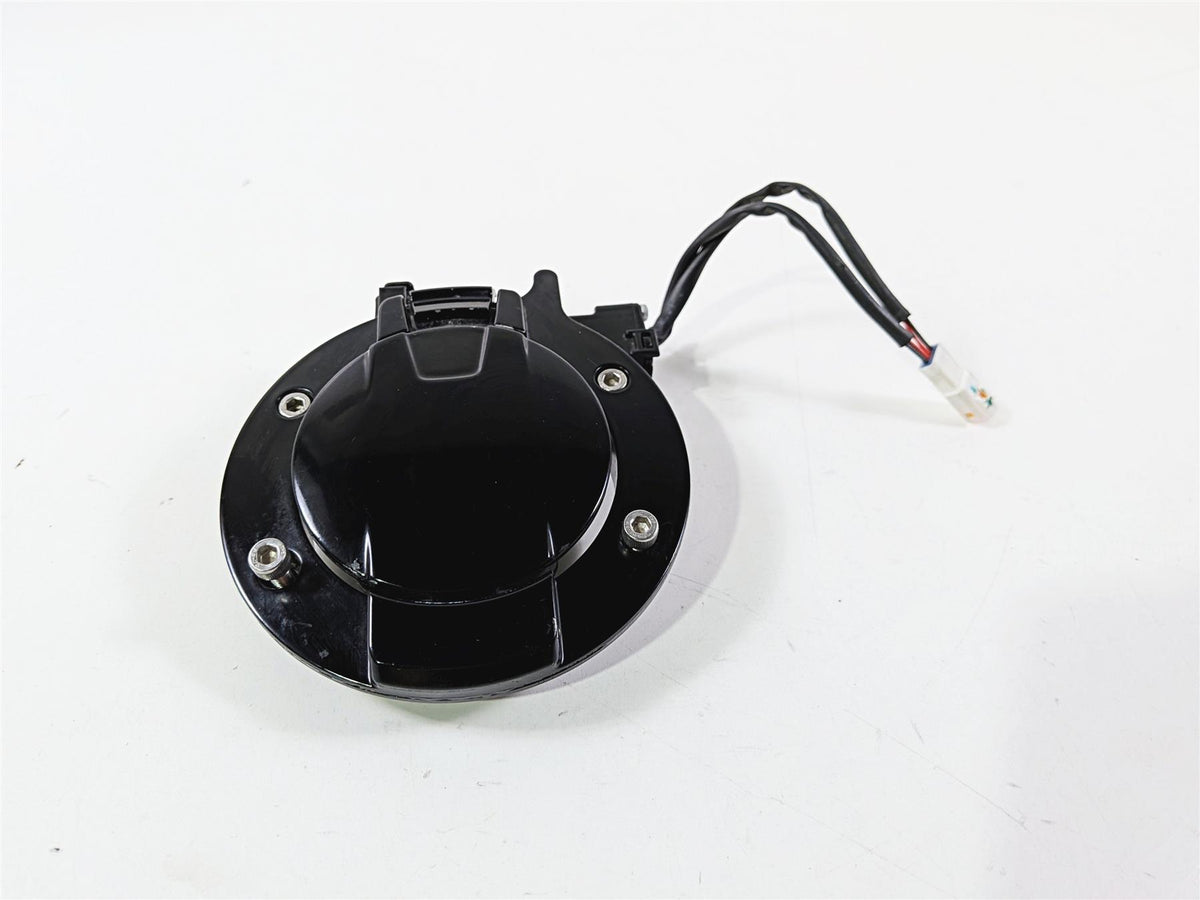 2020 Indian Challenger Limited Black Keyless Fuel Gas Cap Lid Set 2522356-Mototech271