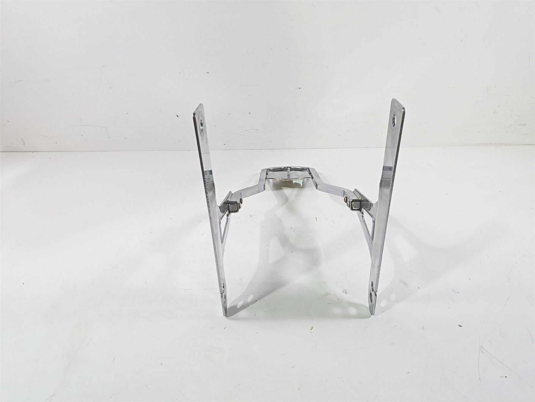 2008 Harley FXDL Dyna Low Rider 105TH Rear Chrome Back Rest Sissy Bar Mount {{ shop.shopifyCountryName }} - Mototech271