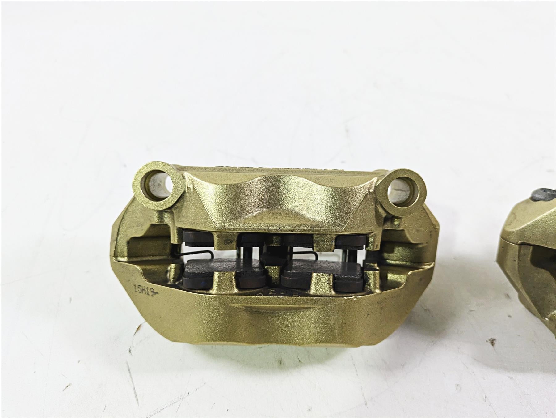 2016 BMW S1000RR K46 Golden Brembo Front Brake Calipers 100mm 34117714784 {{ shop.shopifyCountryName }} - Mototech271
