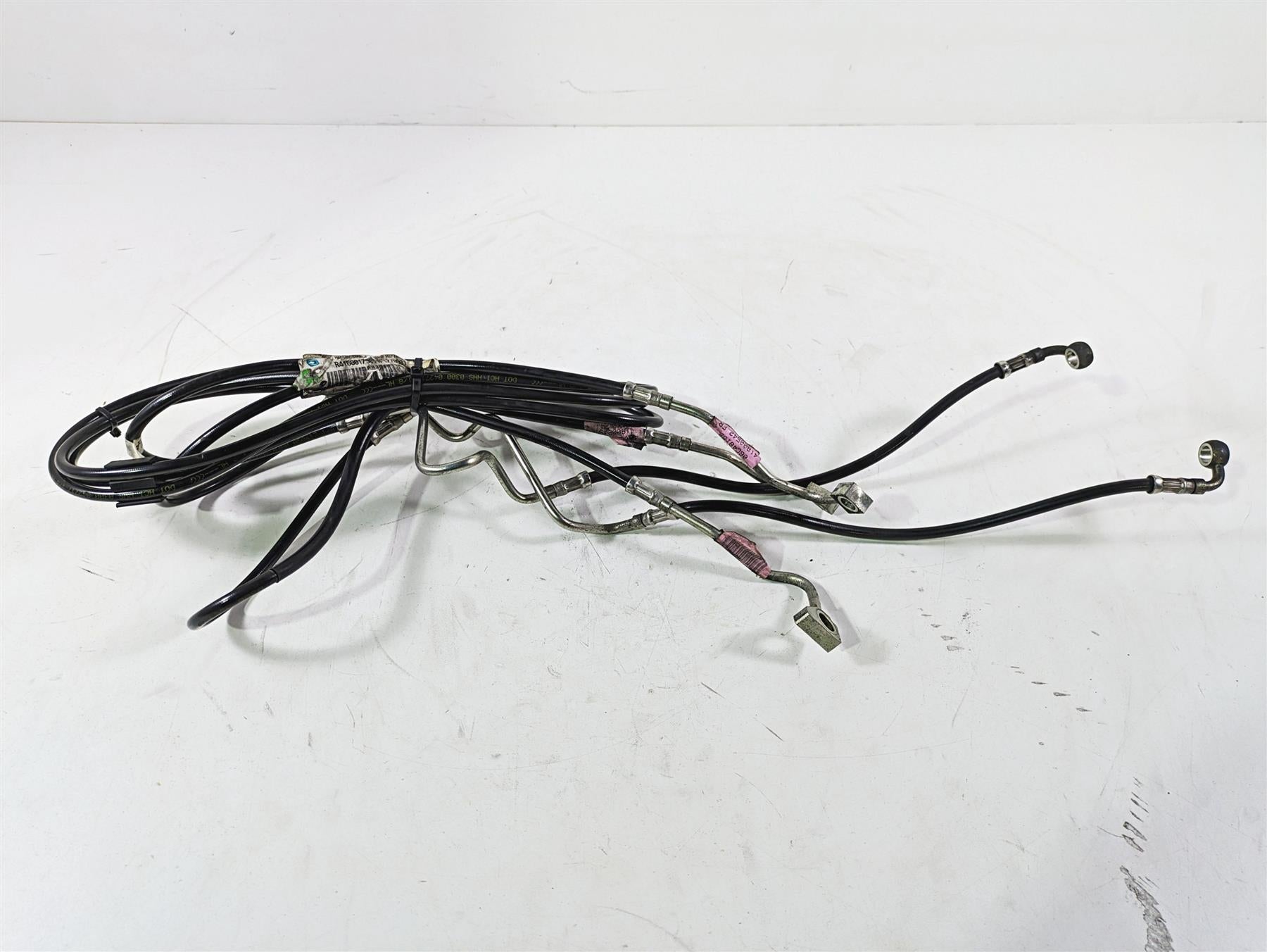 2017 Harley Touring FLTRXS Road Glide Front Abs Brake Line Set 41800542 41800545 | Mototech271