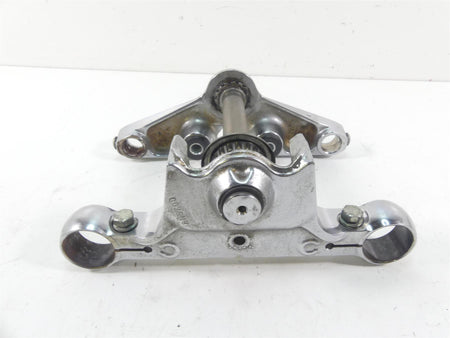 2008 Harley Softail FXSTB Night Train 41mm Chrome Triple Tree Set 45640-00A {{ shop.shopifyCountryName }} - Mototech271
