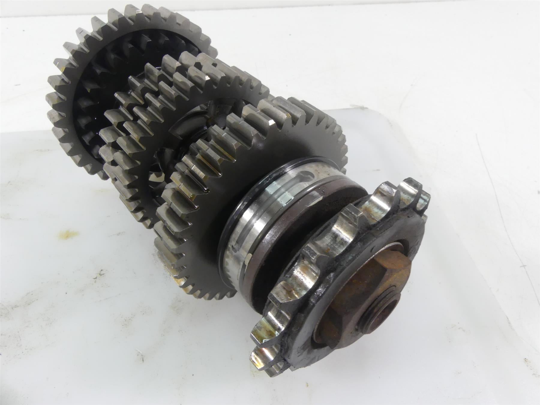 2019 Triumph Street Triple 765R Transmission Gears Shift Drum & Forks T1180296 {{ shop.shopifyCountryName }} - Mototech271