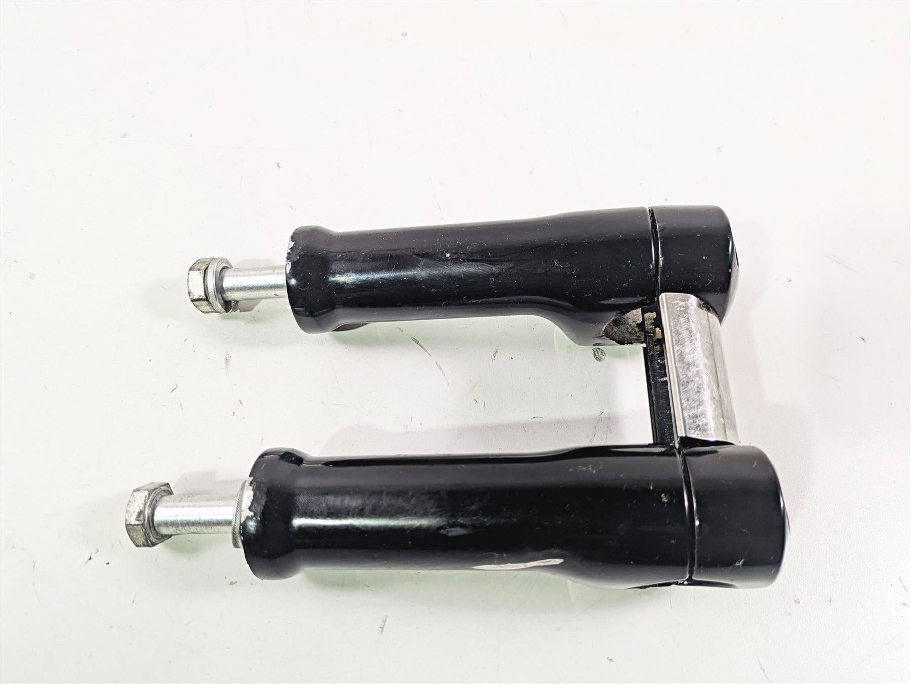 2016 Harley FXDWG Dyna Wide Glide Handlebar Riser Holder Clamps 5