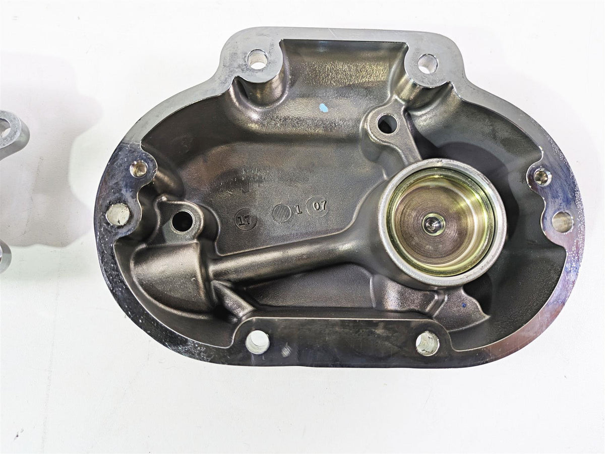 2007 Harley Touring FLHRSE CVO Road King Transmission Chrome Cover Set 34469-06B {{ shop.shopifyCountryName }} - Mototech271