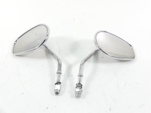 2016 Harley FXDL Dyna Low Rider Rear Chrome View Mirror Set 91840-03B 91845-03B | Mototech271