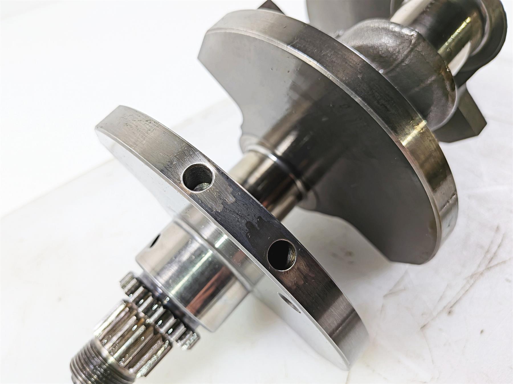 2014 Aprilia RSV4 RR Factory Crankshaft Crank Shaft & Counter Balance B0430675 {{ shop.shopifyCountryName }} - Mototech271