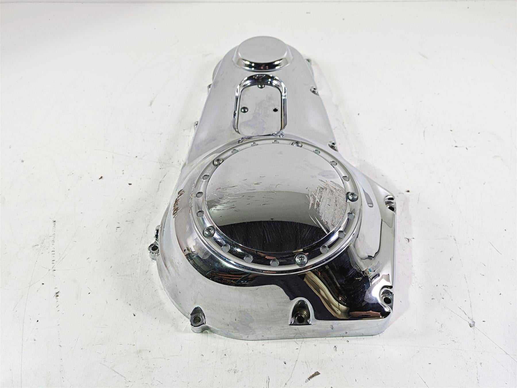 2005 Harley Softail FLSTFSE CVO Fat Boy Outer Primary Clutch Cover 60506-99 {{ shop.shopifyCountryName }} - Mototech271