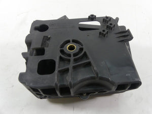 2009 Harley FXDF Dyna Fat Bob Battery Tray Holder Stay Bracket & Cover 70379-06B | Mototech271