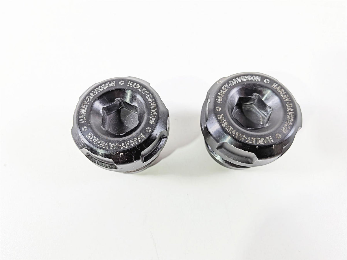 2024 Harley Softail FXLRST Low Rider Fork Tube Top Caps Nut Bolts Set 45500395 {{ shop.shopifyCountryName }} - Mototech271