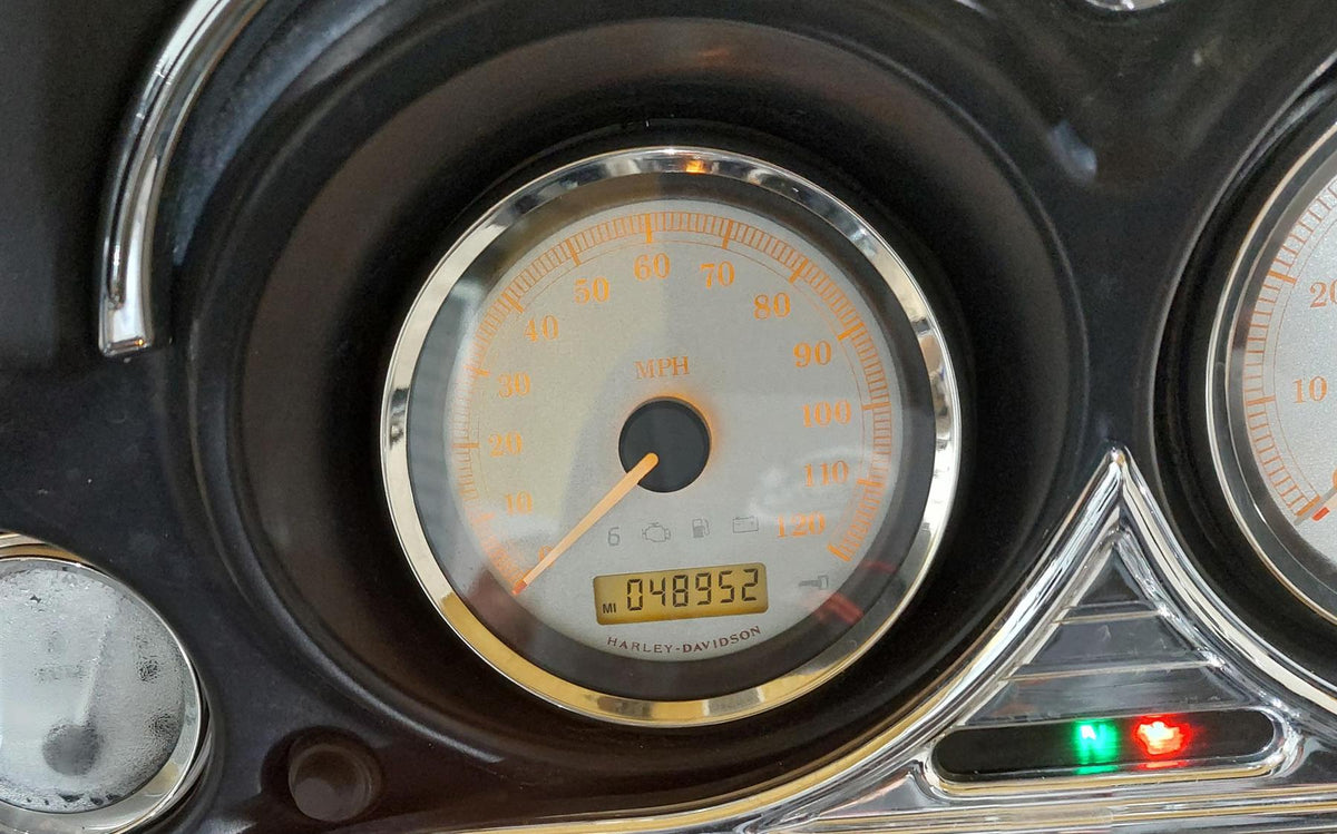 2013 Harley Touring FLHX Street Glide Speedometer Gauges Instrument 48K 67261-08 {{ shop.shopifyCountryName }} - Mototech271