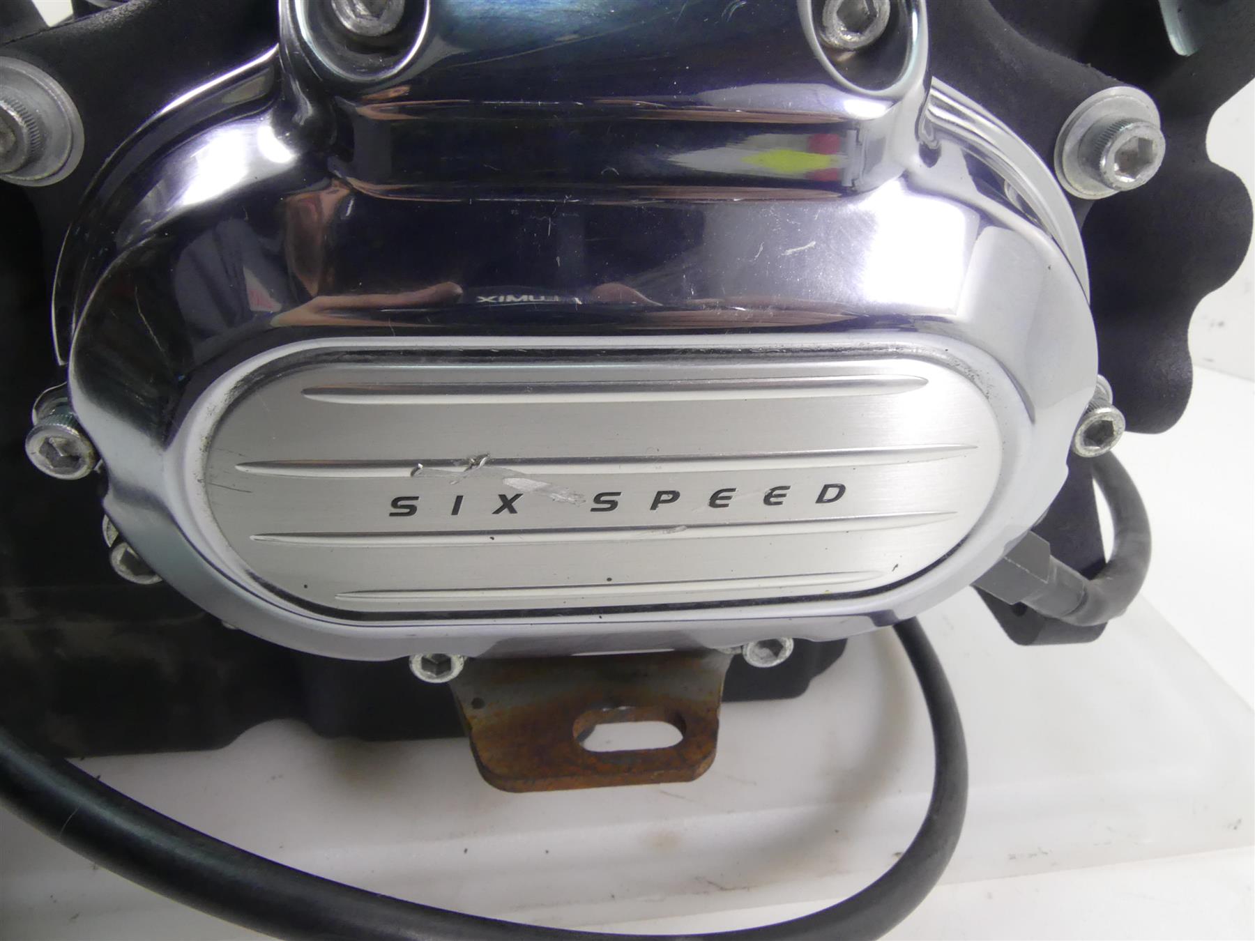 2012 Harley Touring FLHTK Electra Glide Transmission Gear Box 6 Sp -25k 33166-10 {{ shop.shopifyCountryName }} - Mototech271