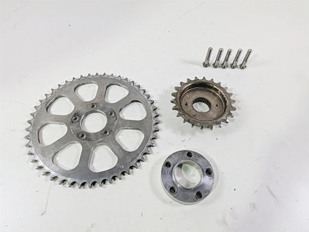 2001 Harley Touring FLHX Street Glide 22T 45T Chain Conversion Kit By 3 Guyz {{ shop.shopifyCountryName }} - Mototech271