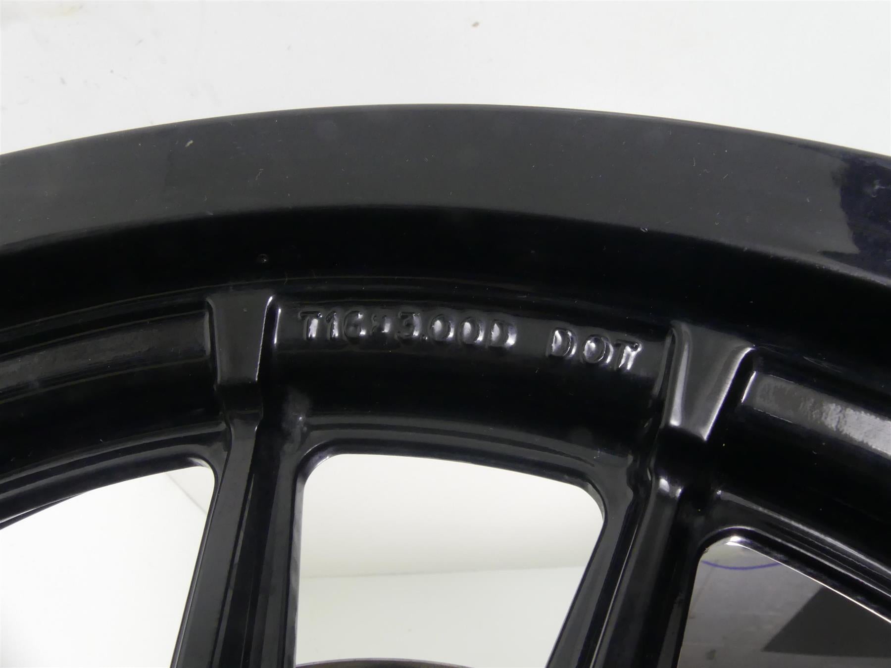 2003 Harley Dyna 100TH FXDL Low Rider Straight Rear 16x3 Wheel Rim 41012-00A {{ shop.shopifyCountryName }} - Mototech271