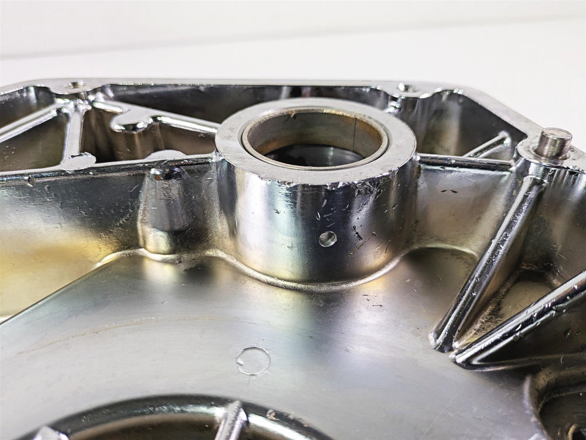 2002 Big Dog Pitbull Chrome Inner Primary Drive Clutch Cover {{ shop.shopifyCountryName }} - Mototech271