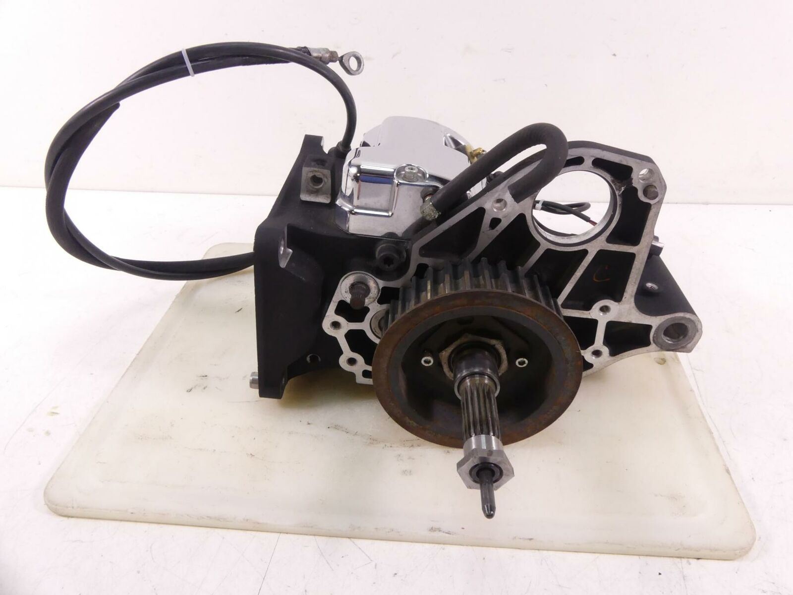 2004 Harley Softail FXSTSI Springer Transmission 5 Speed 15K Gear Box 33053-04 {{ shop.shopifyCountryName }} - Mototech271