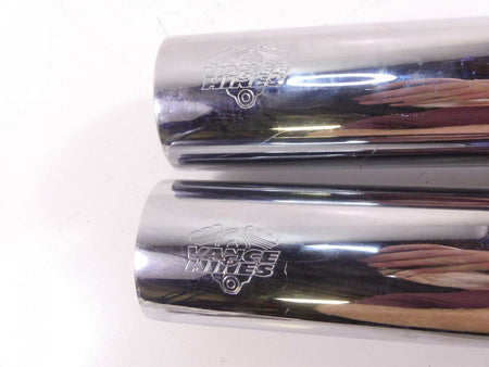 2009 Harley FXCW Softail Rocker Vance Hines Slip On Exhaust Muffler Set 16831 {{ shop.shopifyCountryName }} - Mototech271