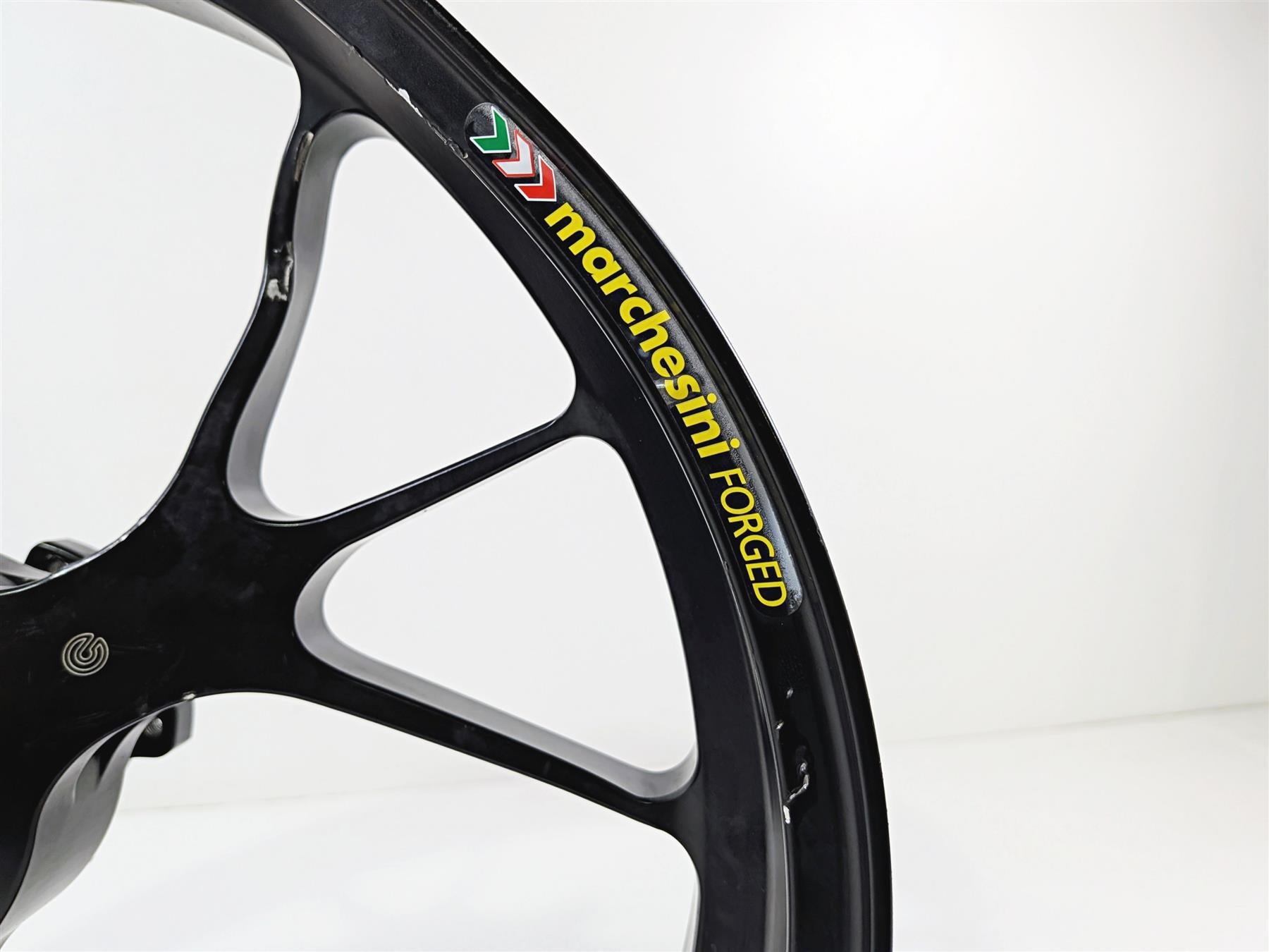 2022 Ducati Panigale V4 S V4S Marchesini Forged Damaged Front 17x3.5 Wheel Rim 50122671AB-Mototech271
