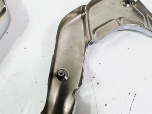 1998 Moto Guzzi California 1100 EV Rear Side Chrome Cover Fairing Set GU03467300 | Mototech271