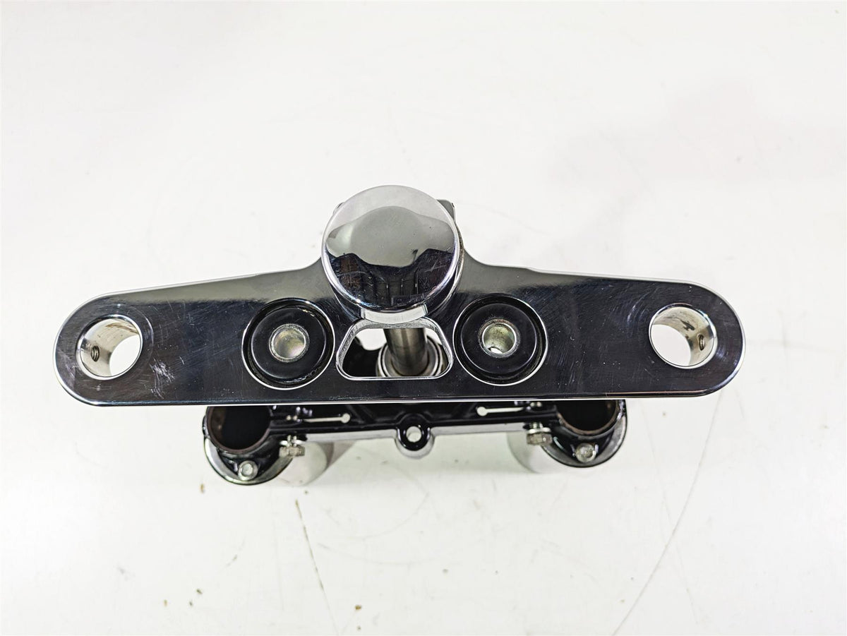 2008 Harley FLSTC 105TH Softail Heritage Lower & Upper Triple Tree Set 45605-00A {{ shop.shopifyCountryName }} - Mototech271