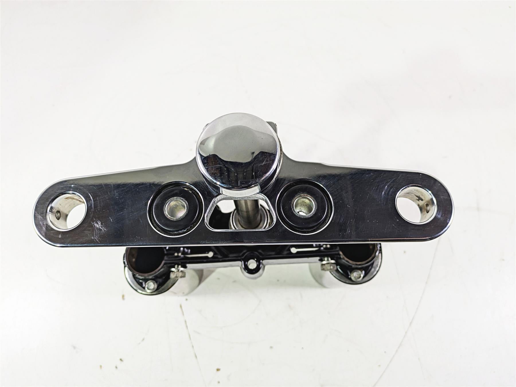 2008 Harley FLSTC 105TH Softail Heritage Lower & Upper Triple Tree Set 45605-00A {{ shop.shopifyCountryName }} - Mototech271