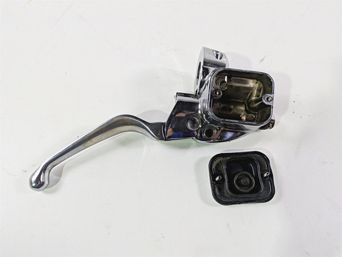 2002 Big Dog Pitbull Harley 1" Clamp Front Brake Master Cylinder Chrome 5/8 {{ shop.shopifyCountryName }} - Mototech271