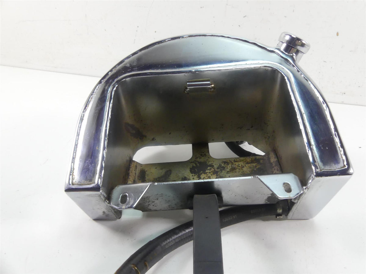 1999 Harley FXSTS Softail Springer Chrome Oil Tank Reservoir 62498-91 {{ shop.shopifyCountryName }} - Mototech271