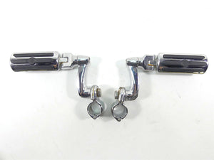 2010 Harley FXDF Dyna Fat Bob Highway Footpeg Foot Peg Rest Set - Rash | Mototech271