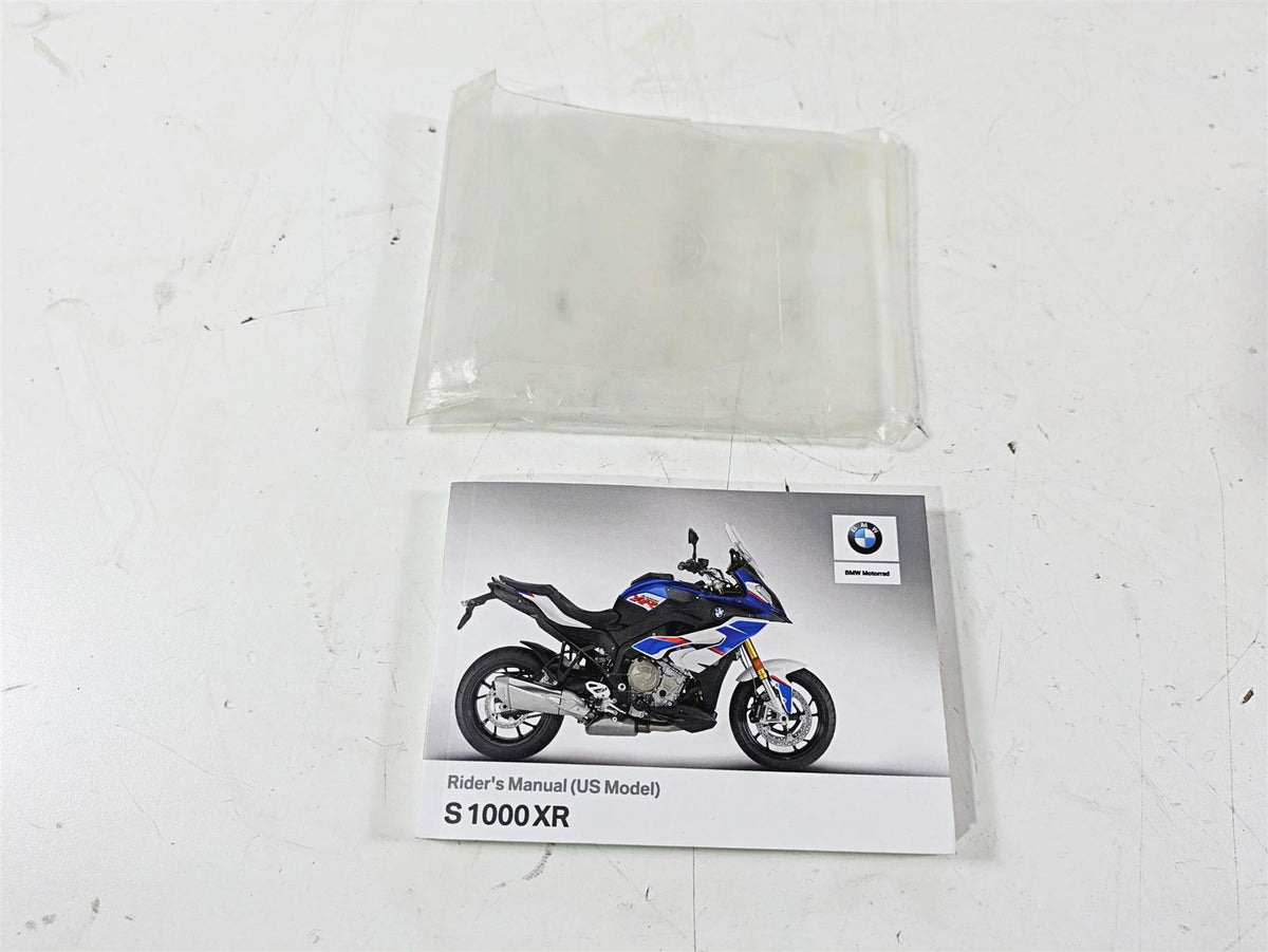 2019 BMW S1000XR K49 Owners Manual Booklet 01409467217 {{ shop.shopifyCountryName }} - Mototech271