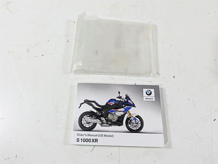 2019 BMW S1000XR K49 Owners Manual Booklet 01409467217 {{ shop.shopifyCountryName }} - Mototech271