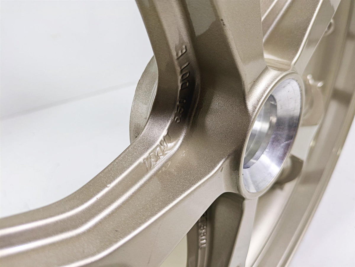 2009 Ducati Monster 1100 S Rear Wheel Rim Marchesini Gold 17x5.5 50211331AG {{ shop.shopifyCountryName }} - Mototech271
