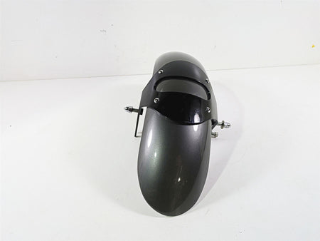 2009 Harley FLSTSB Cross Bones Front Fender Custom Silver Paint - Read 59495-08 {{ shop.shopifyCountryName }} - Mototech271
