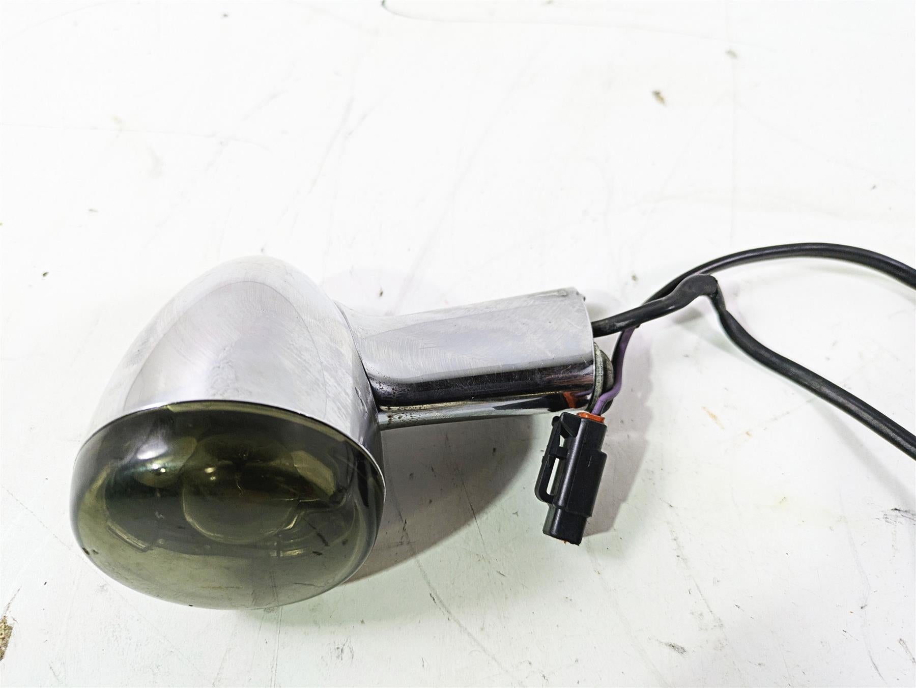 2005 Harley Softail FLSTSCI Heritage Springer Rear Smoked Blinker Set ...