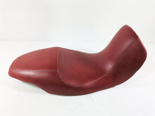 Load image into Gallery viewer, 2004 BMW R1150GS R21 Red Dual Seat Saddle With Silver Stitch 7664399
