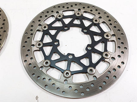 2012 Triumph Tiger 800XC ABS Brembo Front Brake Disc Rotor Set T2024400 {{ shop.shopifyCountryName }} - Mototech271