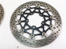 Load image into Gallery viewer, 2012 Triumph Tiger 800XC ABS Brembo Front Brake Disc Rotor Set T2024400
