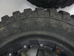 STI HD5 Beadlock Wheel 14x7 + Gbc Kanati Mongrel 28x10-R14 Tire Set 14HB523 | Mototech271