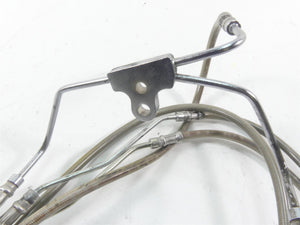 2009 Harley FLHTCU SE4 CVO E-Glide Front Abs Brake Line Set 38937-09 42388-09