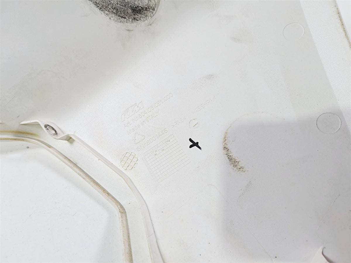 2016 KTM 1290 Super Adventure Right Tank Cover Fairing Cowl White 60408051000 {{ shop.shopifyCountryName }} - Mototech271