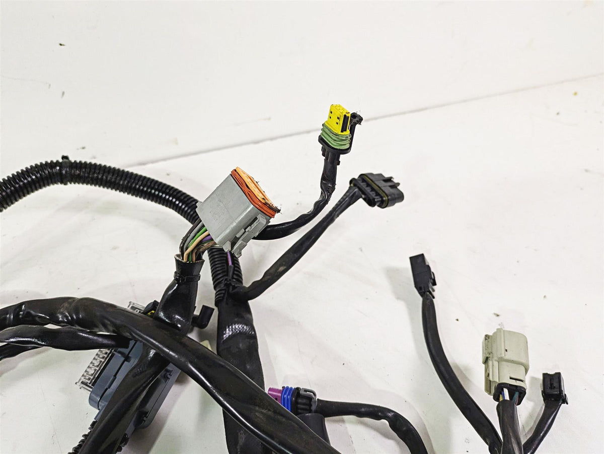2009 Harley FXCWC Softail Rocker Main Wiring Harness Loom - No Cuts 70452-08 {{ shop.shopifyCountryName }} - Mototech271