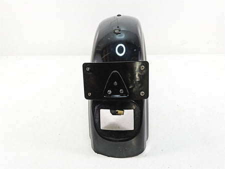 2005 Harley Dyna FXDL Low Rider Rear Fender Vivid Black Silver Stripes 59634-02 {{ shop.shopifyCountryName }} - Mototech271