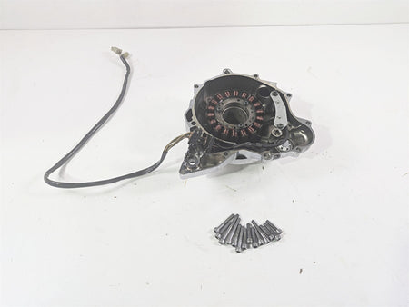 2006 Yamaha XVS650 V-Star Classic Chrome Engine Cover & Stator 4TR-15411-00-00 {{ shop.shopifyCountryName }} - Mototech271