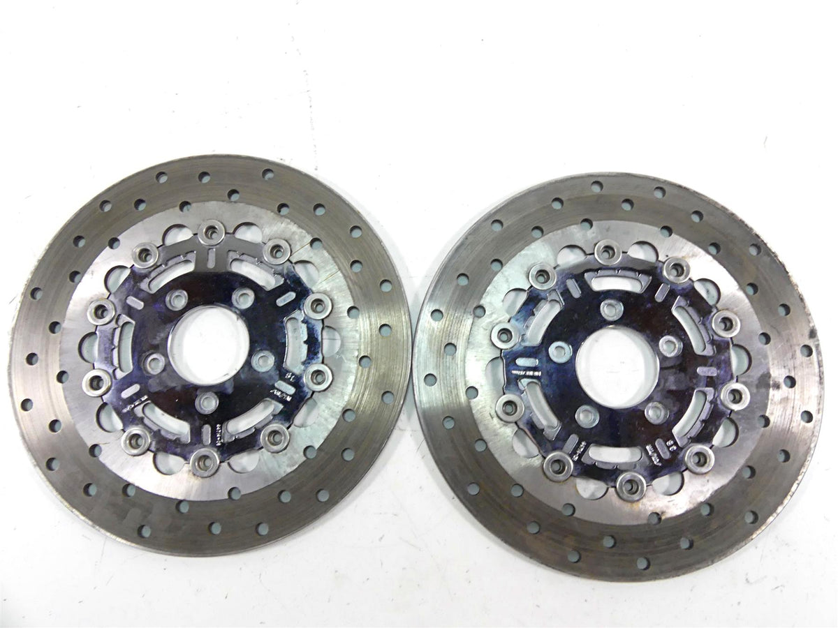 2006 Harley Touring FLHTCU SE E-Glide Front Brake Rotor Disc Set 44714-06 {{ shop.shopifyCountryName }} - Mototech271