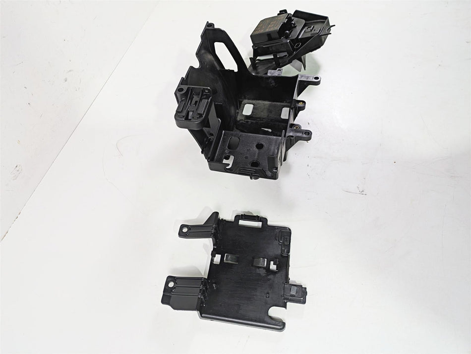 2009 Harley Touring FLHX Street Glide Battery Tray Electric Holders 66281-09B {{ shop.shopifyCountryName }} - Mototech271