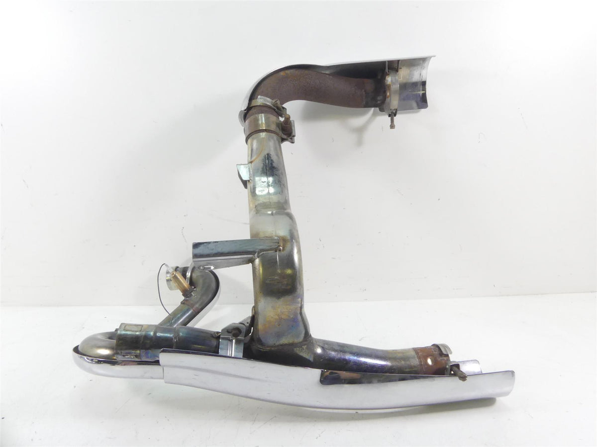 2011 Victory Vision Tour Oem Exhaust Header Manifold Pipe Chrome Set 1262072 {{ shop.shopifyCountryName }} - Mototech271