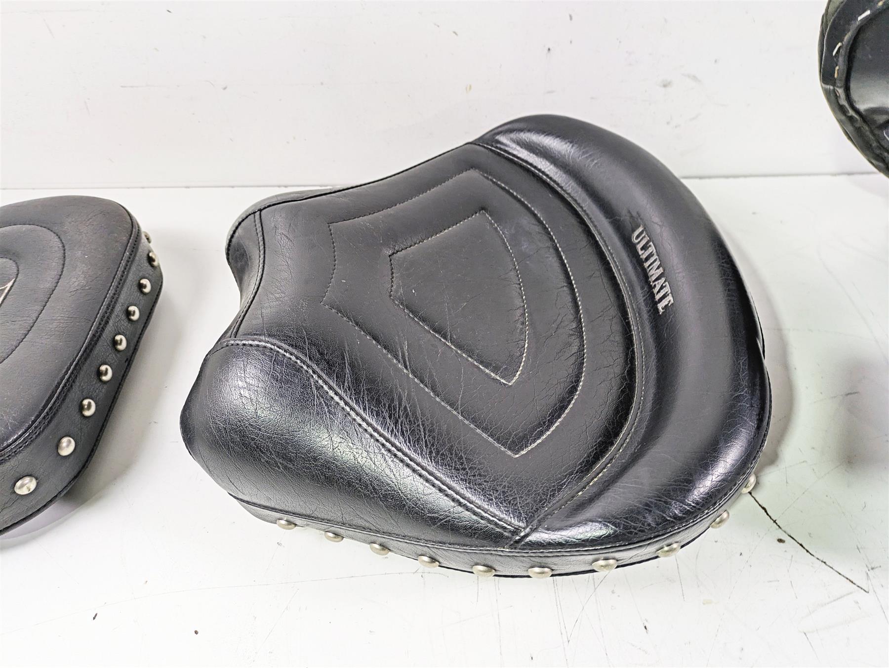 2002 Honda GL1500 CD Valkyrie Deluxe Ultimate Front Rear Lowrider Seat Saddle Set {{ shop.shopifyCountryName }} - Mototech271