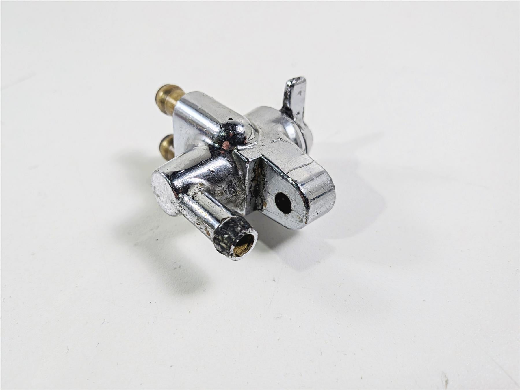 2001 Suzuki VZ800 Marauder Chrome Fuel Gas Petcock 44300-38B13 {{ shop.shopifyCountryName }} - Mototech271