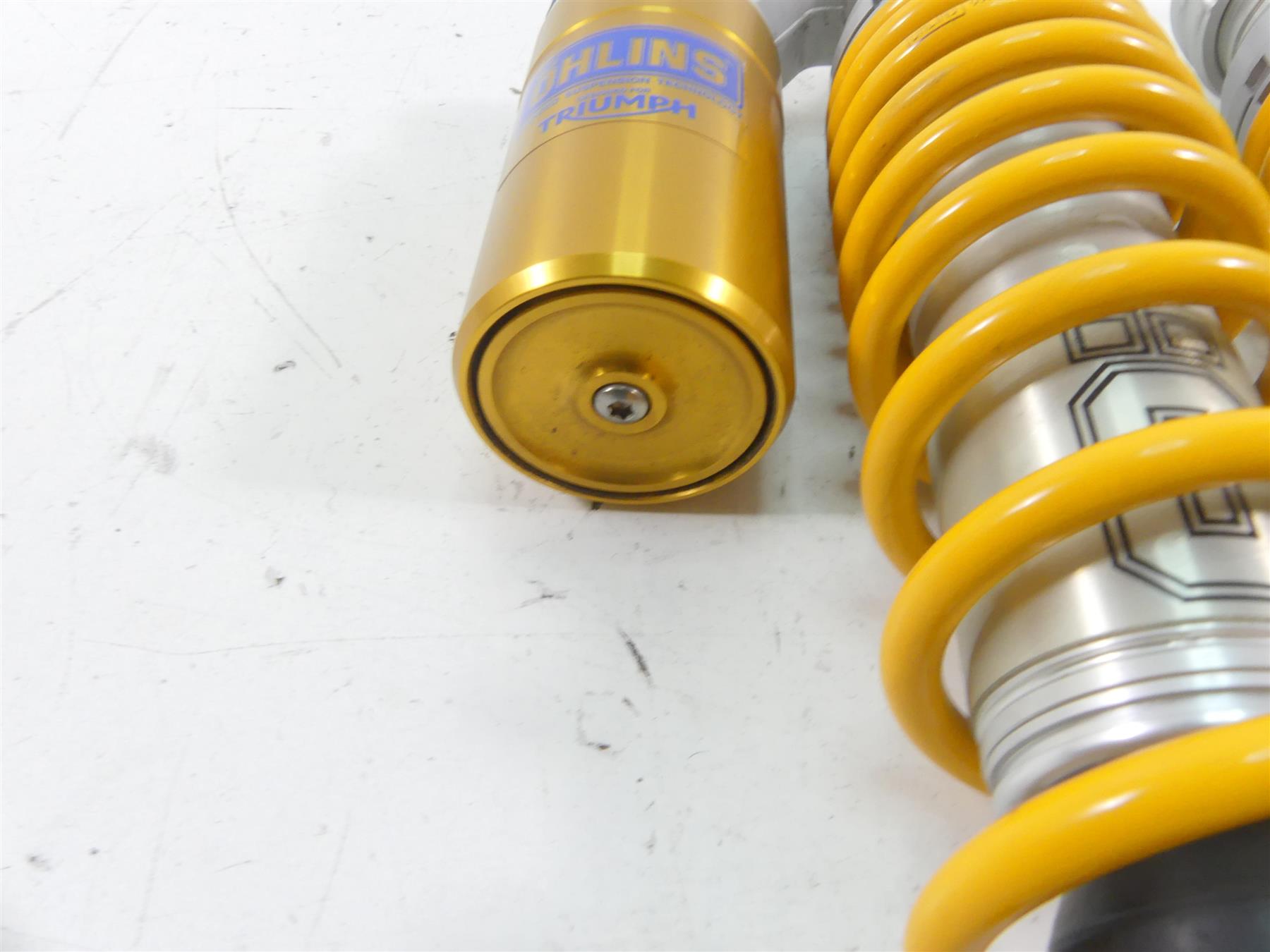 2017 Triumph Thruxton 1200 R Straight Rear Ohlins Shock 15.5" Set T2050392 {{ shop.shopifyCountryName }} - Mototech271