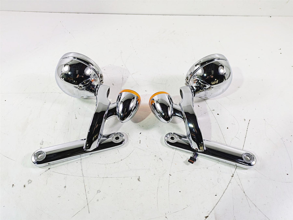 2015 Harley Touring FLHTKL E -Glide Low Front Spot Light Blinker Set 68000021 {{ shop.shopifyCountryName }} - Mototech271
